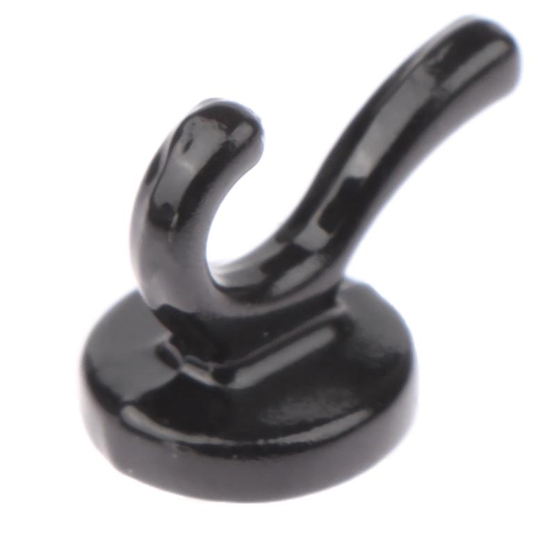 3Pcs Dollhouse Mini Clothes Hat Hook Dollhouse Simulation Wall Hook Model For 1/12 Dolls House Decor Accessories