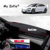 For BYD Seal EV 2023 2024 2025 Car Leather Dashboard Pad Trim Cover Instrument Sun Protection Mat Anti-UV Carpet Accessories