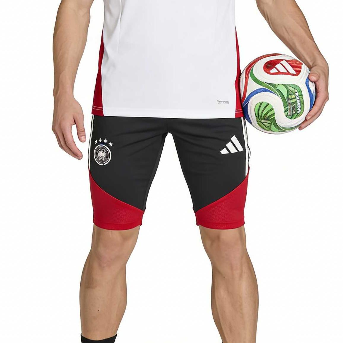 Adidas Solid Color Elastic Waist Mid Rise Straight Leg Soccer Pants Men pants KB4481 XS
