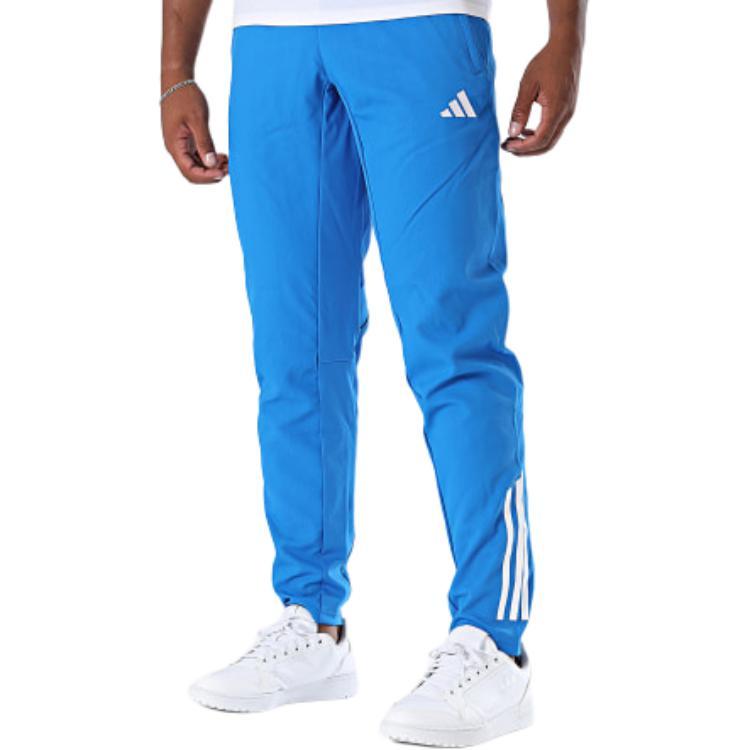 Adidas Real Madrid Striped Logo Pocket Sports Pants Men pants JP4025