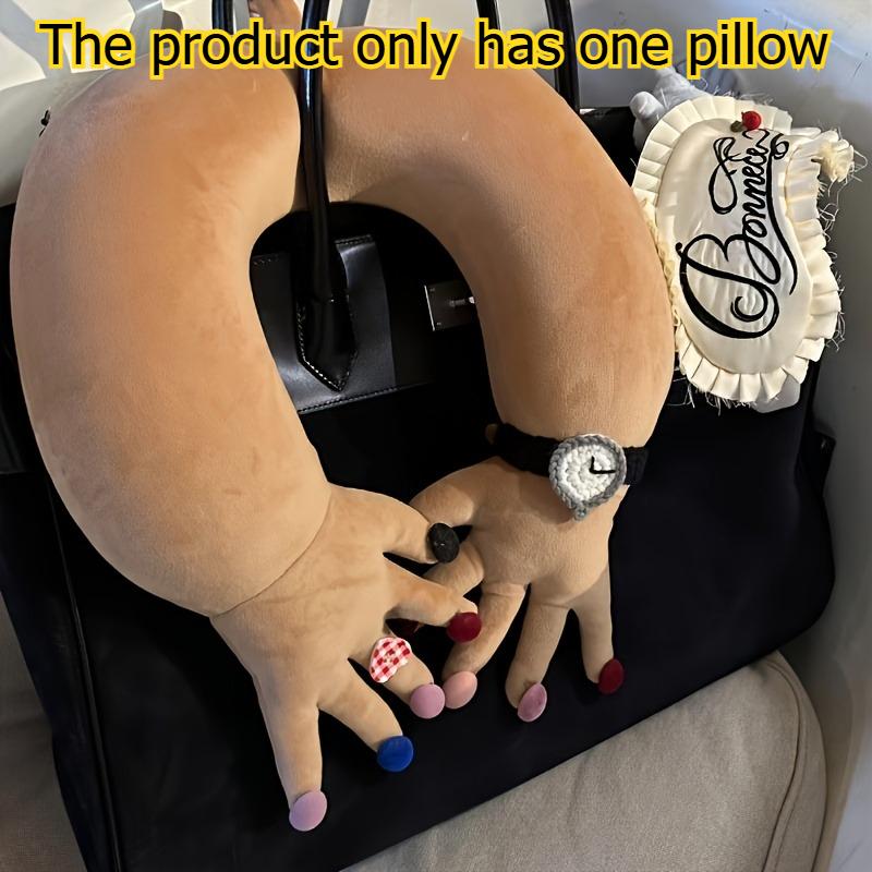 

Creative Arm Hugging Design U-Shaped Neck Pillow Portable Outdoor Travel Flight Train Car Comfort Pillow for Travel & Daily Rest хакі