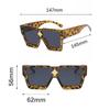 Nuovi Occhiali da Sole Quadrati con Montatura Grande Donna Uomo Marca di Lusso Designer Vintage Steampunk Lenti Protezione UV400