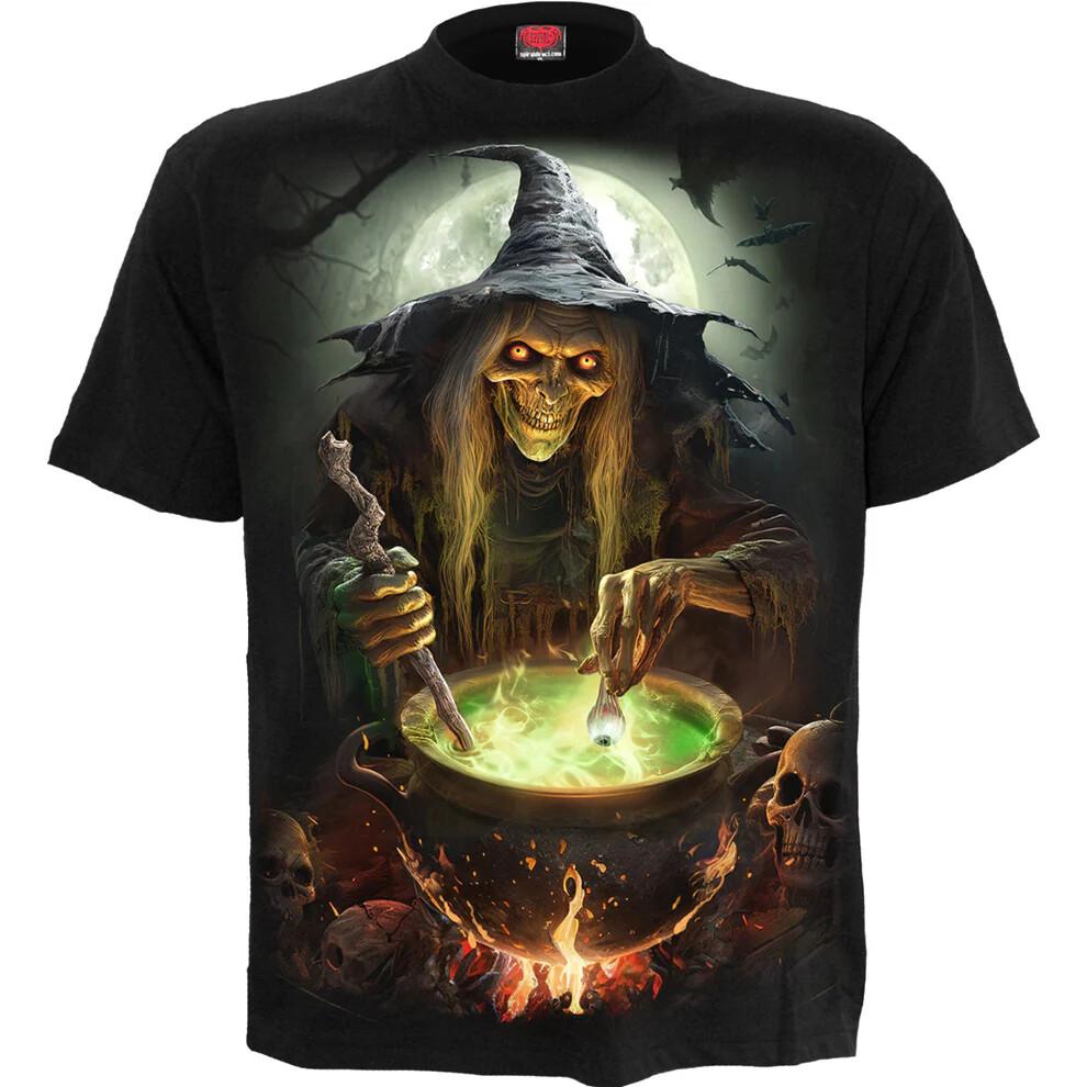 SPIRAL DIRECT WITCH'S BREW T-shirt Tattoo Crows Soul Witch's Eye Halloween