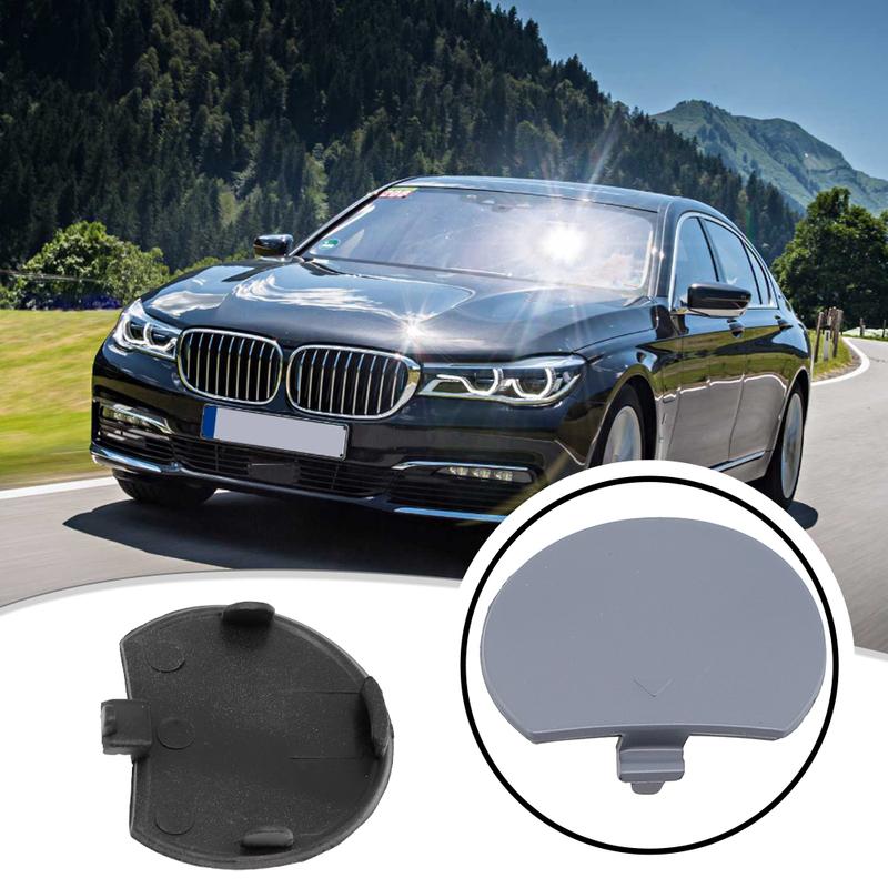 Front Bumper Tow Hook Cover Primed ABS For For BMW 7 Series F01 F02 F04 M Sport 2008-2015 Replacement Part