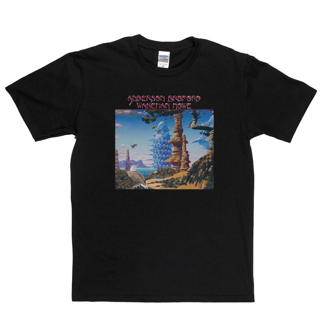 Anderson Bruford Wakeman Howe Unisex T-Shirt S-4XL S разноцветный