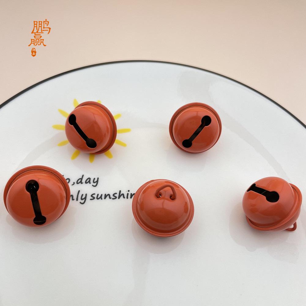 22mm Multicolor Bell Pendant Charm for DIY Keychain or Christmas Tree