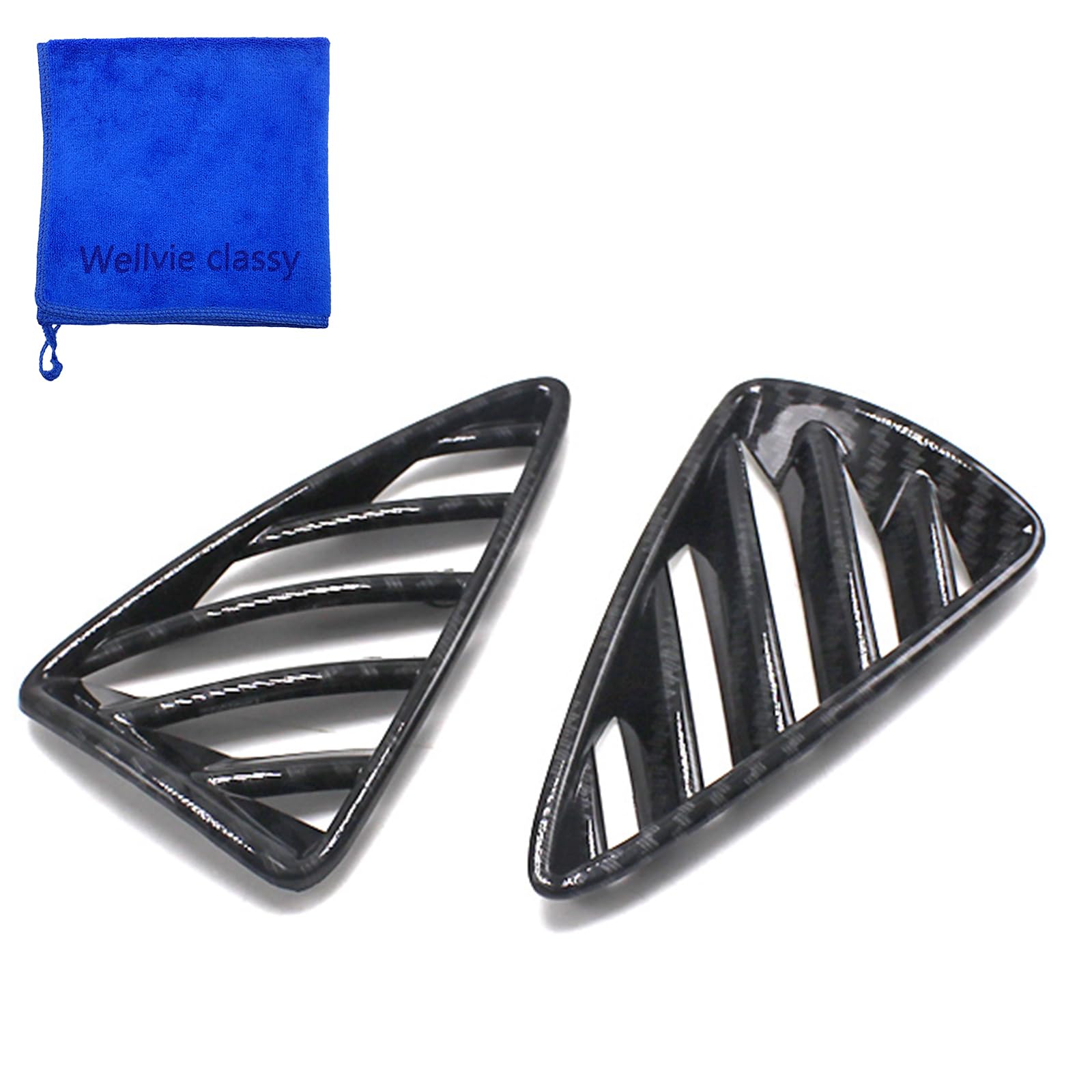 

Wellvie CX-3 CX3 DK Type Vent Panel Carbon Style Parts Custom Accessories Mazda Interior чёрный