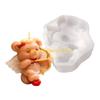 F26C High Temperatures Silicone Mould Balloon Bear For Scented Making