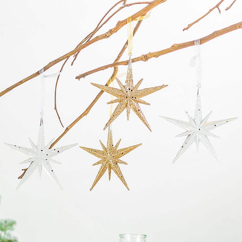 1 Stück Wiederverwendbar Neujahr Acryl Geschenk Weihnachten DIY Hängen Festival Dekoration Hochzeit Anhänger