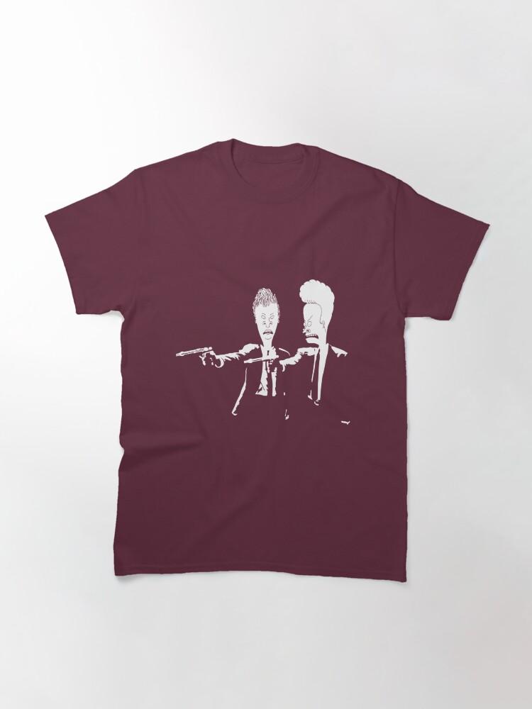 Pulp Beavis And Butthead Pulp Fiction Classic T-Shirt