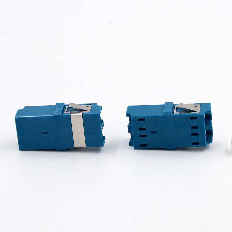 LC Duplex Single Mode Fiber Optic Adapter (10-Pack)