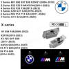 2/4Pcs Car Door LED Light Welcome Logo BMW M X1 X2 X3 X4 X5 X6 X7 F15 E90 E92 E60 E61 E65 F01 F02 F15 F30 M5 G30 G38  Lighting.