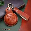 Kožený kryt na klíče od auta pro BMW MINI COOPER S ONE JCW F54 F55 F56 F57 F60 CLUBMAN COUNTRYMAN Držák na dálkový ovladač Shell Keychain