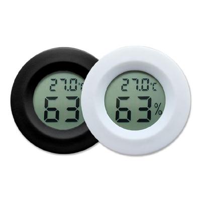 -50~ +70°C Round LCD Thermometers Hygrometer Meter Detector For Precise Temperature And Humidity Readings In Any Room