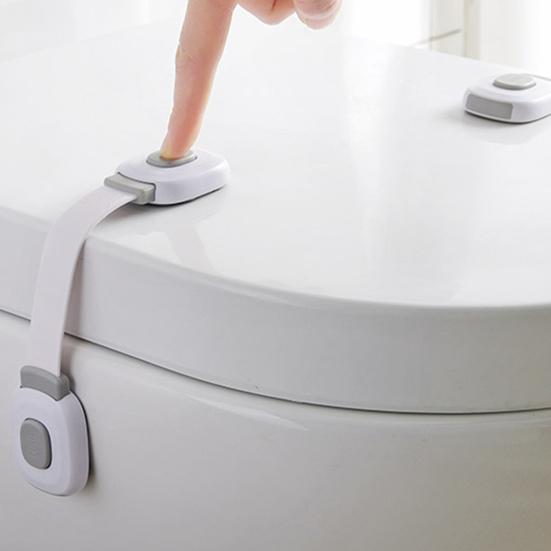 2Pcs Wear-resistant Practical Good Multipurpose Baby Safety Cupboard Locks Furniture Latches Furniture Strap Latches
