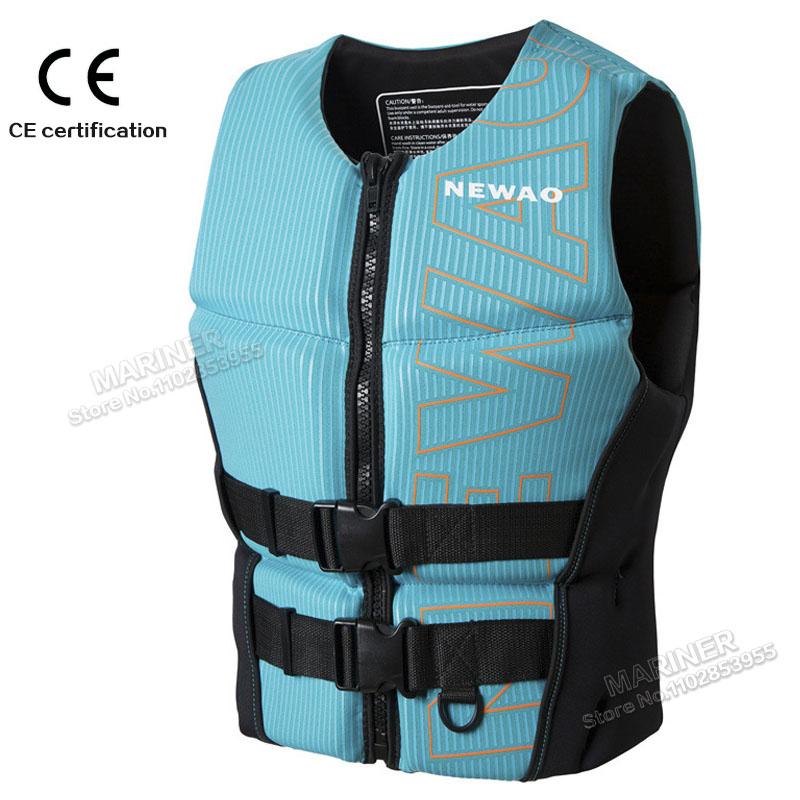 Impact Vest Wakesurf Comp Vest CE Approved Neoprene Life Jacket Wake Surfing But Great for All Other Watersports Activities