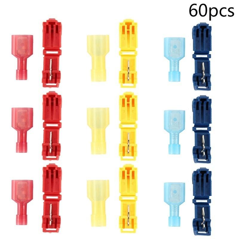 50 x 1012 AWG Insulated Female Spade Wire Crimp Terminal Connector