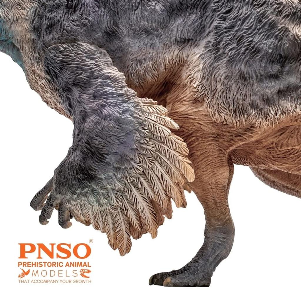 PNSO Growth Series 64 Prehistoric Deinocheilus Class Painted Completed Product Deinocheilidae Sauriformes Dinosaur Animal Figure Plastic Model Toy