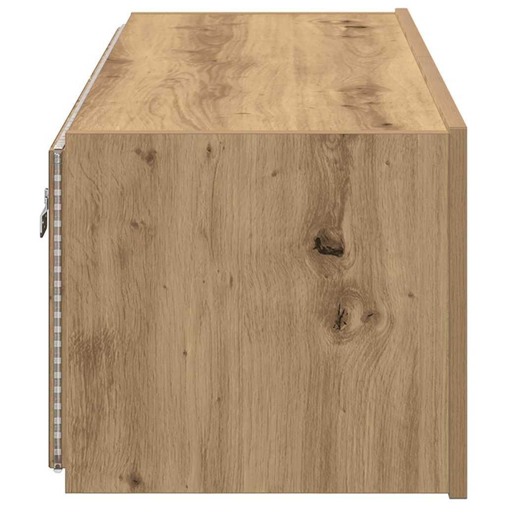 TV Wall Cabinet Artisan Oak 100 x 35 x 31 cm Particleboard