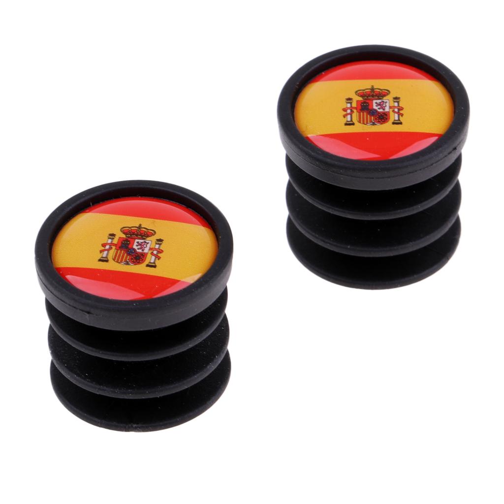 2 Pack Plastic Mountian bicycle bar End Plugs, Bicycle Handlebar End Caps