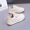 2025 Spring Little White Shoes New Korean Version Ins Female Students Platform Heightening Sports Board Shoes Casual Street Shooting Q5615