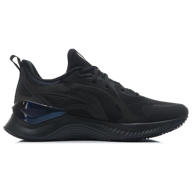 Li Ning YueYing Element Textile, Synthetic Leather Cushioning Slip Resistant Abrasion Resistant Low top Running Shoes ARHR223-5