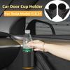For Tesla Model 3 Y -2024 Model 3 Highland Car Door Cup Holder Special Door Cup Storage Box Rack Car Interior Accessories