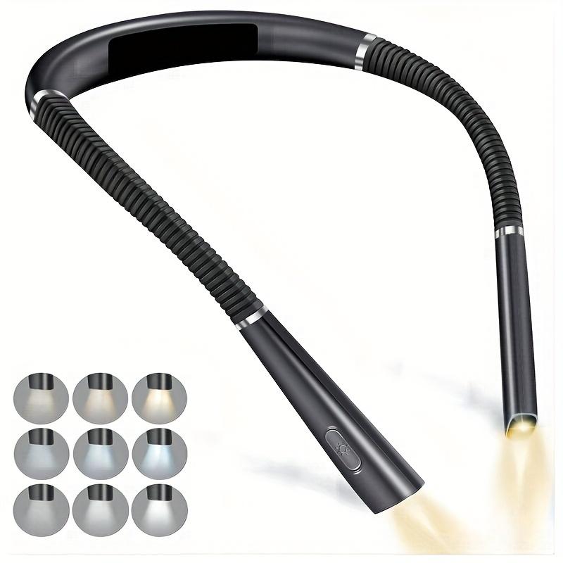 Neck Reading Light Book Light for Reading In Bed Bendable Long Lasting Portable USB Rechargeable Novelty Flexible Book Lighting