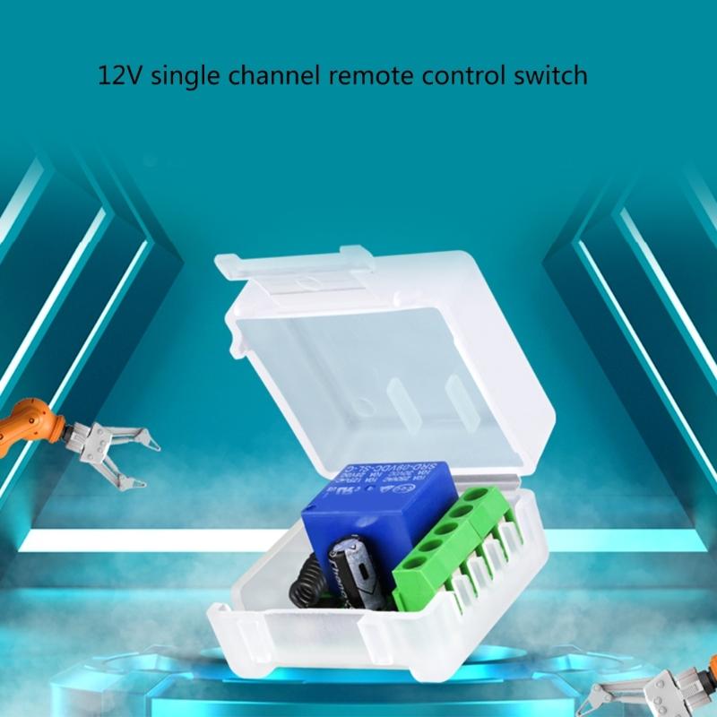 DIY Wireless 433MHz 315mhz Universal Remote Control Switches 12V High Current Remote RF Receiver Module For LED Lights