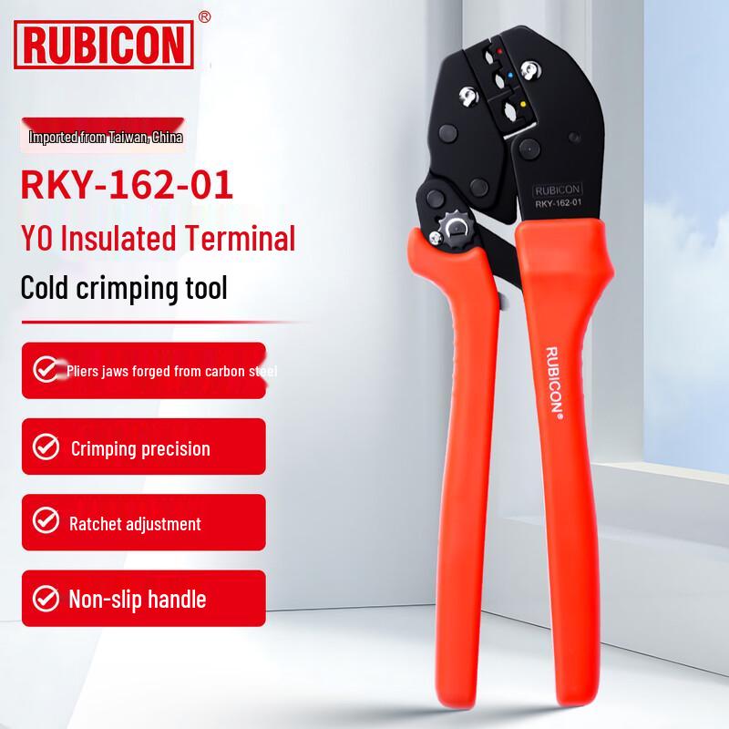 RUBICON Ratchet Terminal Crimping Pliers