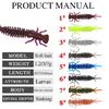 5/10PCS Topwaters Swimming Lure Artificial Baits Simulations Insect Swimbaits Floatings Insect Soft Baits Easy to Use