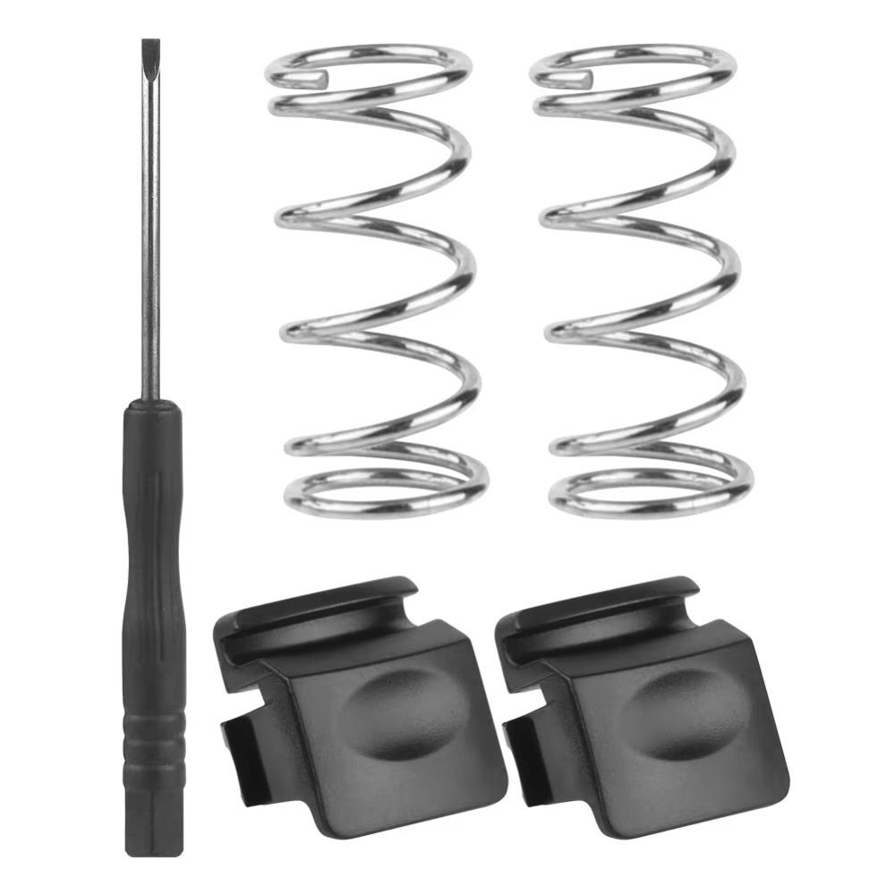 2Pcs with Springs Replacement Button Tiny Screw Driver Plastic Water Bottle Lid Switch Top Cap Top Cap Seal Stopper