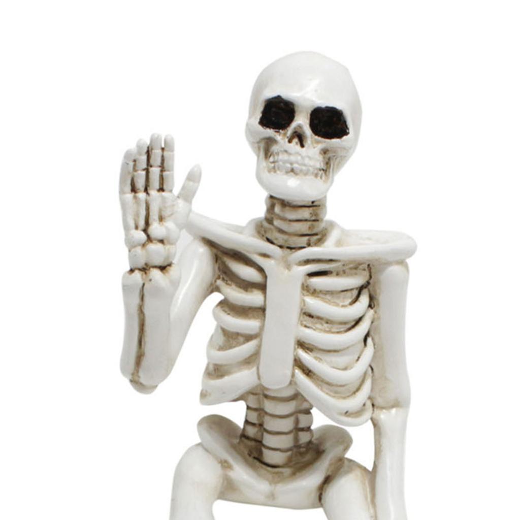 Ganzkörper Skelett Ornament Innovative Haus Garten Harz Skelett Skulptur Geisterfest Ambiente Dekoration
