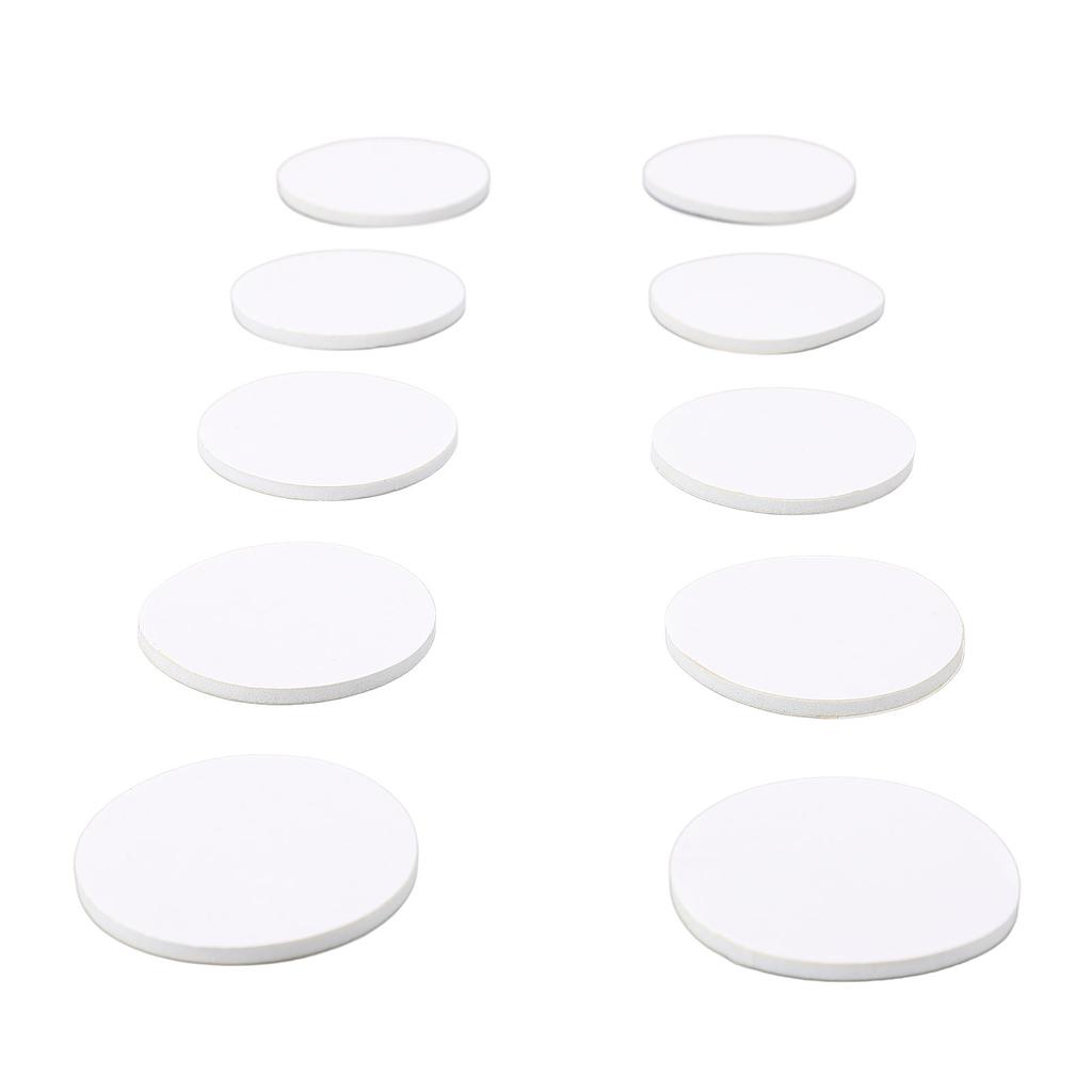 50Pcs 50x3mm Speaker Shock Pad EVA 2 Sides Self Adhesive Anti Vibration Multifunctional Non Slip Speaker Foam Pads Feet