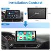 Reakosound 2Din Android Car Radio Multimidia Video Player For Peugeot 4008/5008 2017-2019 GPS Bluetooth 2din Carplay Auto Stereo