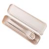 Reusable Travel Utensils Set with Case Portable Chopstick Fork Spoon Tableware Eco Friendly Cutlery Picnic Camping Utensils