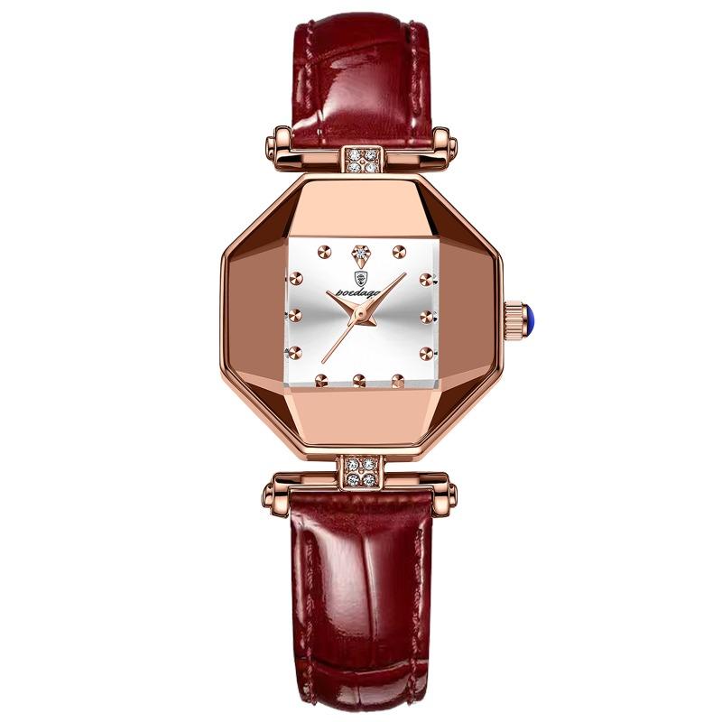 Top Brand New Waterproof Women s Watch Ultra-thin Quartz Diamond-encrusted Fashion Personalized Watch