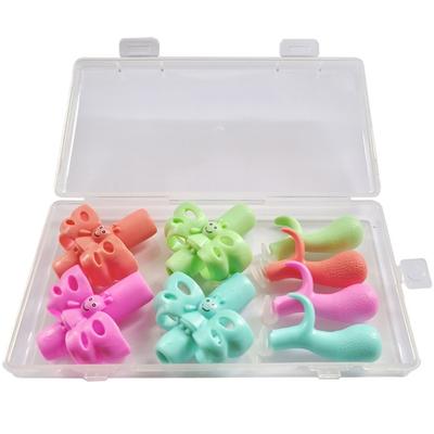 1 Set Grip per Matite per la Scrittura dei Bambini Forma di Farfalla Porta Matite Grip Allenamento Correzione Postura Ausilio per la Scrittura