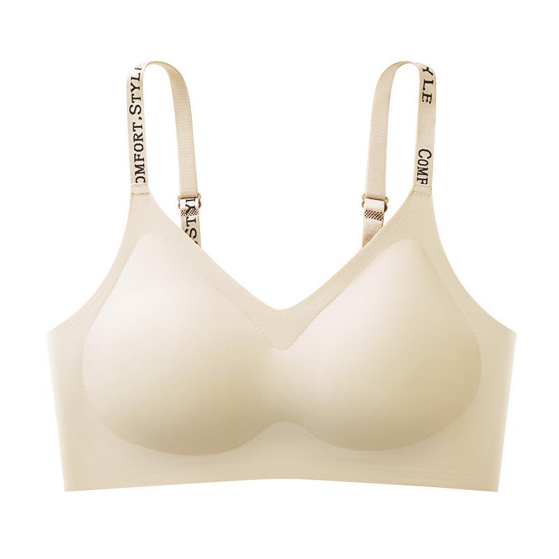 

Женский бесшовный цельный бюстгальтер: Удобные, дышащие, без стального кольца, милый стиль для девочек. M (80-100 jin)