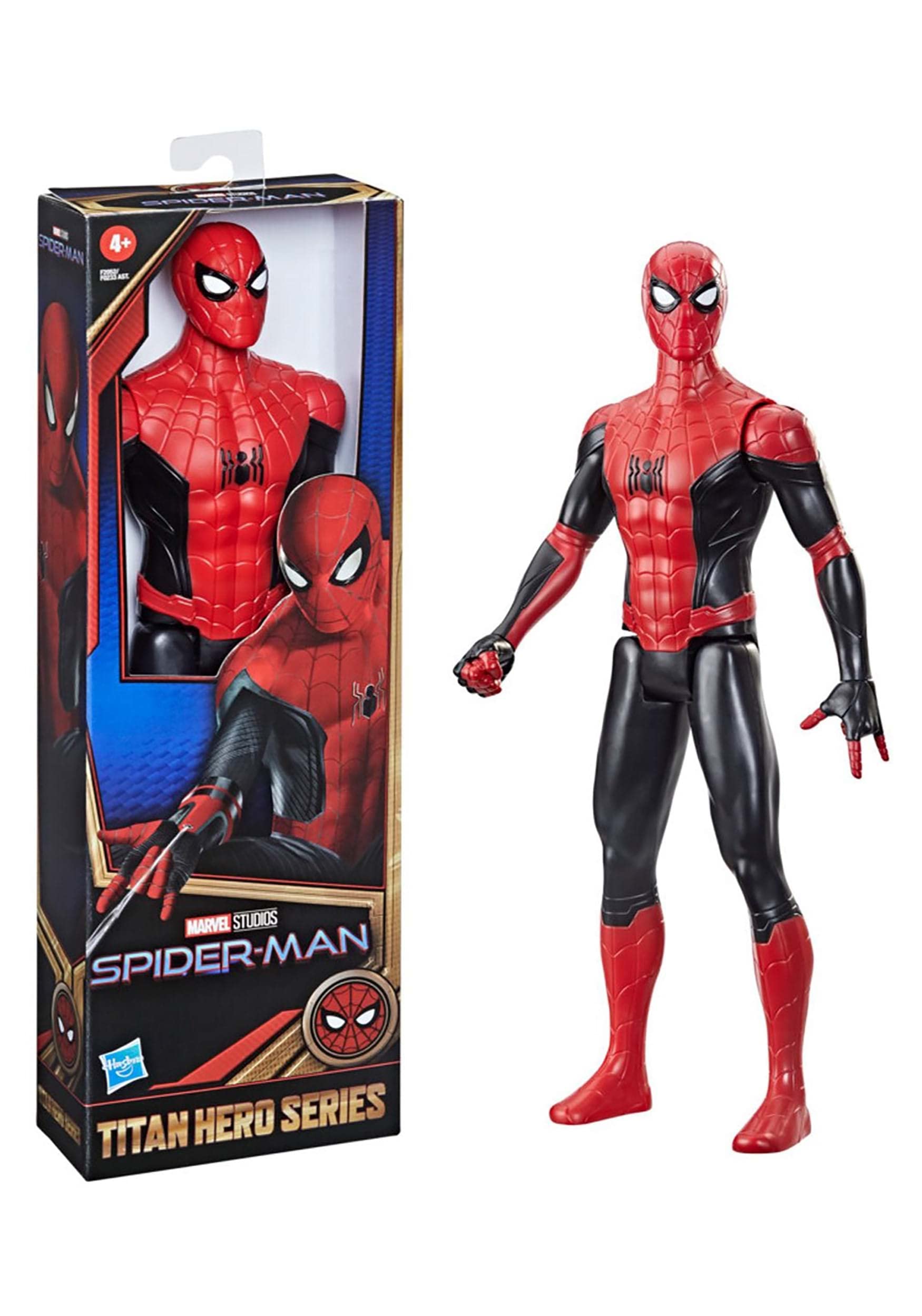 

Hasbro Marvel Spider-Man: No Way Home - Titan Hero Series/New Black & Red Suit Spider-Man Action Figure F2052 Authentic