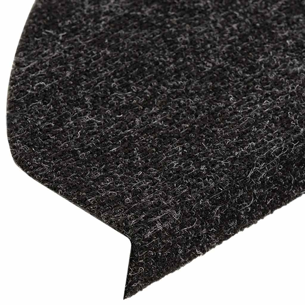 Self Adhesive Stair Treads 20 pcs Black 56 x 17 x 3 cm