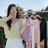 Knitted Cardigan Jacket Womens Thin Summer New Long Sleeve