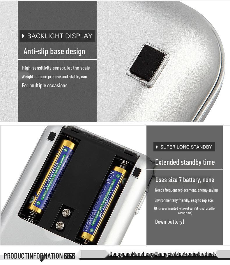 Mini Palm Jewelry Scale: Precise Electronic Gram Weighing for Baking & Kitchen