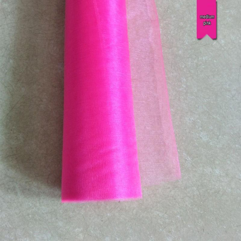 Wedding Stair Railing Gauze Drapes and Floral Decorations Set