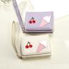 Wallet Women's Short New Ice Cream Cherry Simple Large Capacity Change Bag WaIIet