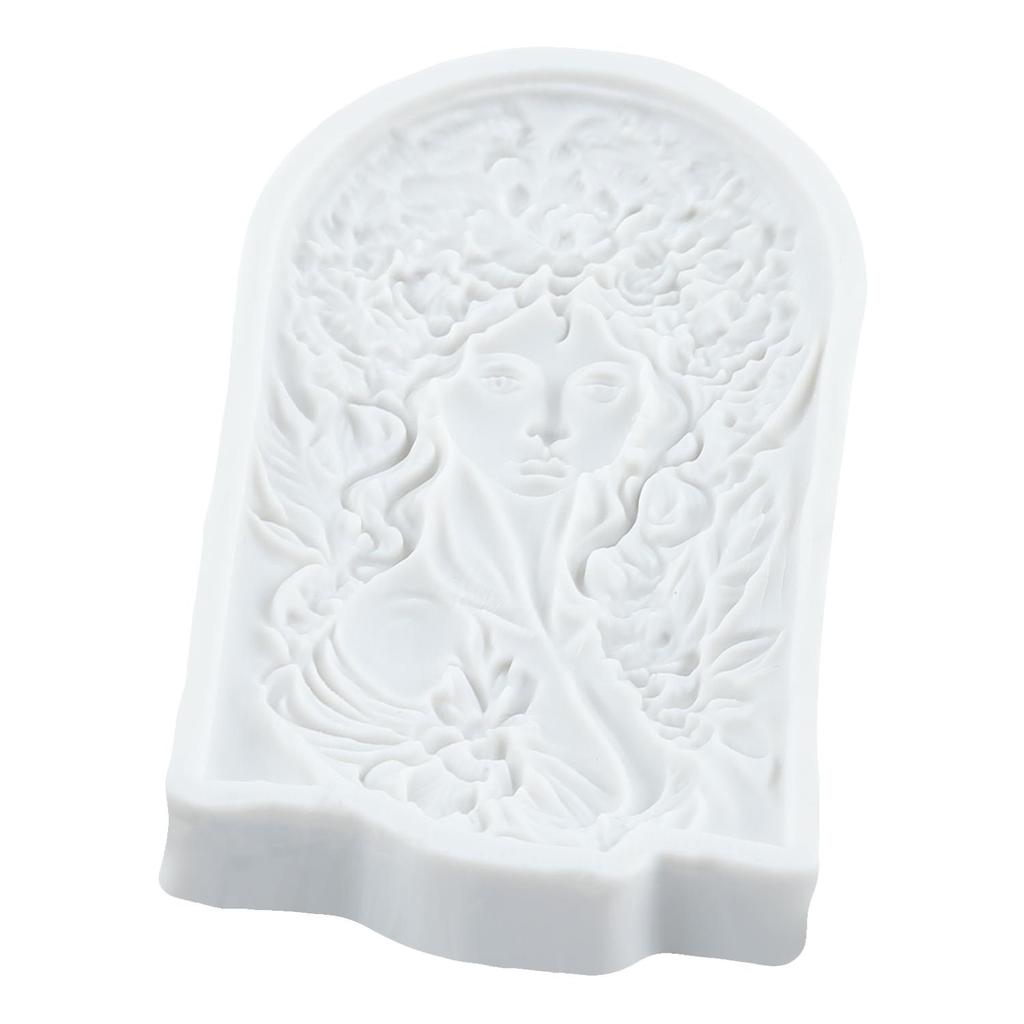 Goddess Silicone Mold Lady Avatar Fondant Molds Cake Decorating Tools Cupcake Topper Candy Sugar Craft Gum Paste Polymer Clay