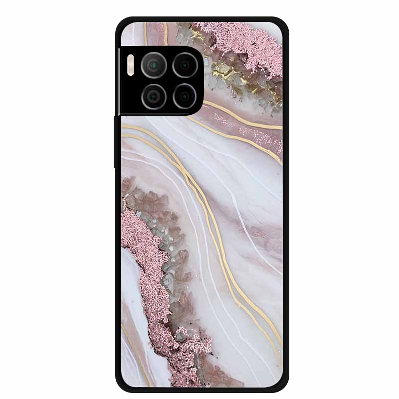 For T-Mobile REVVL 7 Pro Case Revvl7 Pro Luxury Soft Silicone Phone Case for T Phone 2 Pro 5G Gradient Color Marble Funda Bumper