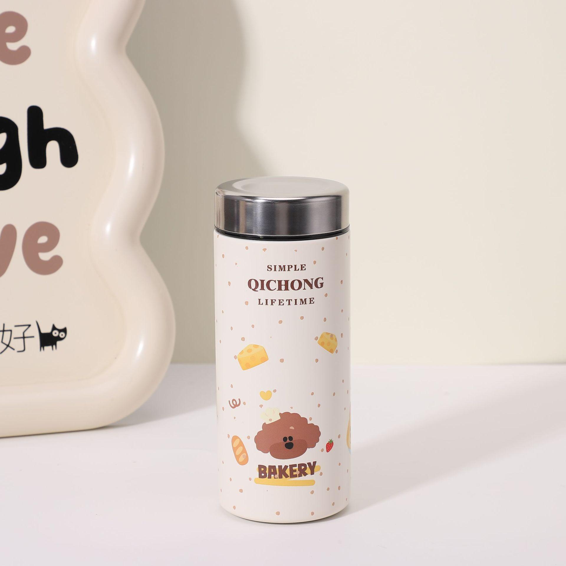 Новая высококачественная керамическая вставка термокружка студенческая милая мультяшная карманная кружка для улицы портативная мини-кофейная кружка 200ml