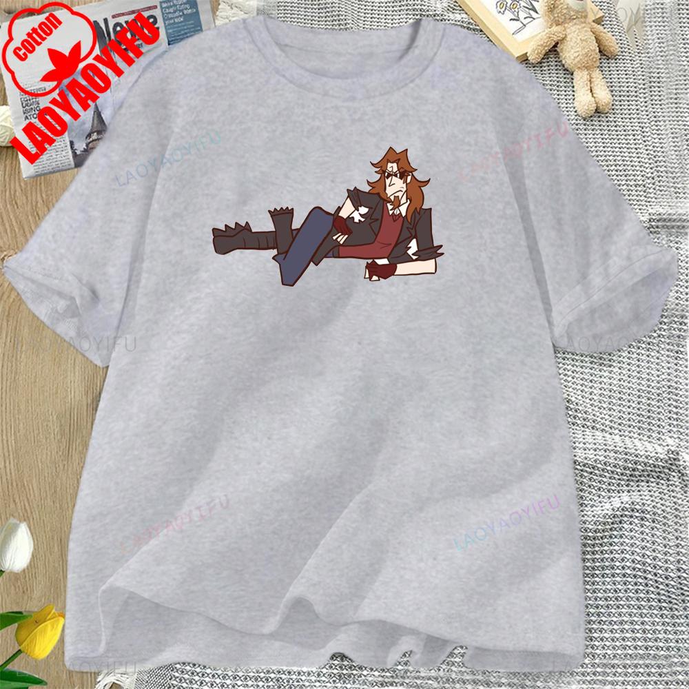 

Футболка Postal Dude 2 Alien Run with Scissors Футболка Postal Dude Літня футболка з коротким рукавом Чоловічі та жіночі футболки з особистістю 4XL