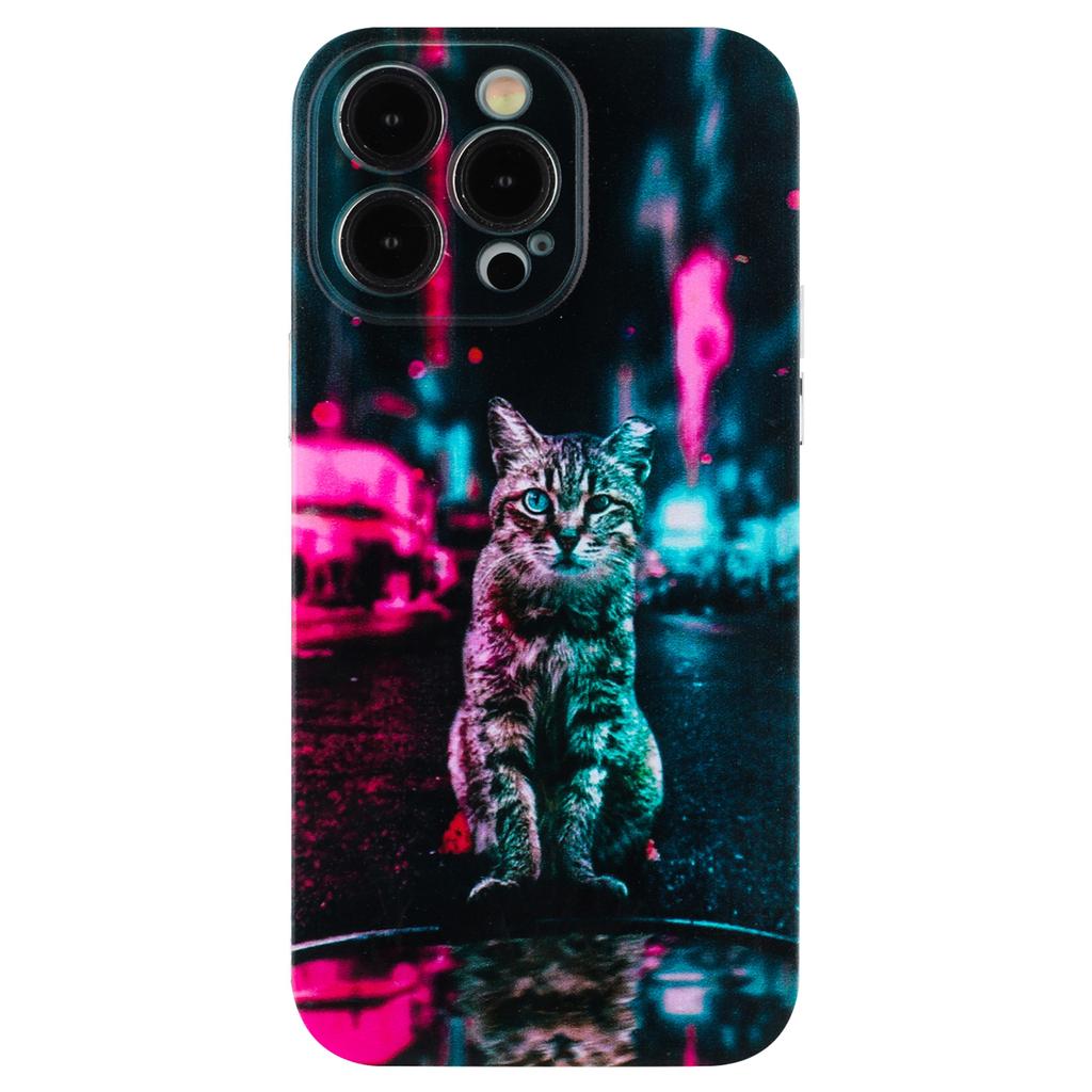 For iPhone 14 Pro Case Pattern Printing TPU Drop-proof Phone Cover